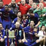 بارسلونا 5-0 سویا: جام آخر برای کاپیتان اینیستا