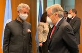 افغانستان موضوع دیدار وزیر خارجه هند با دبیرکل ملل متحد