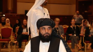 دیدار سهیلشاهین با تاجران افغانستانی در قطر؛ تمرکز بر گسترش تجارت و سرمایهگذاری در افغانستان