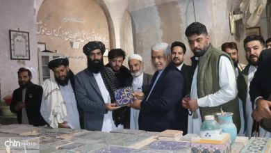 بازدید رئیس میراث فرهنگی خراسان رضوی از اماکن تاریخی و صنایع دستی هرات