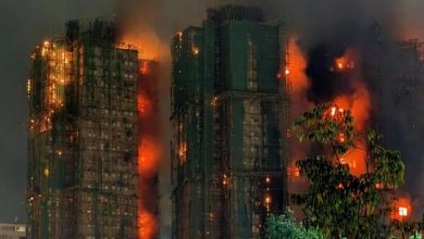 افزایش تلفات آتشسوزی در هانگکانگ؛ 55 کشته، صدها ناپدید و دهها نفر زخمی