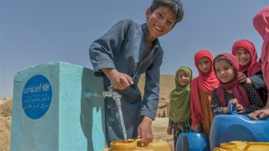 یونیسف از ساخت سامانههای پایدار آب در غور و ننگرهار خبر داد